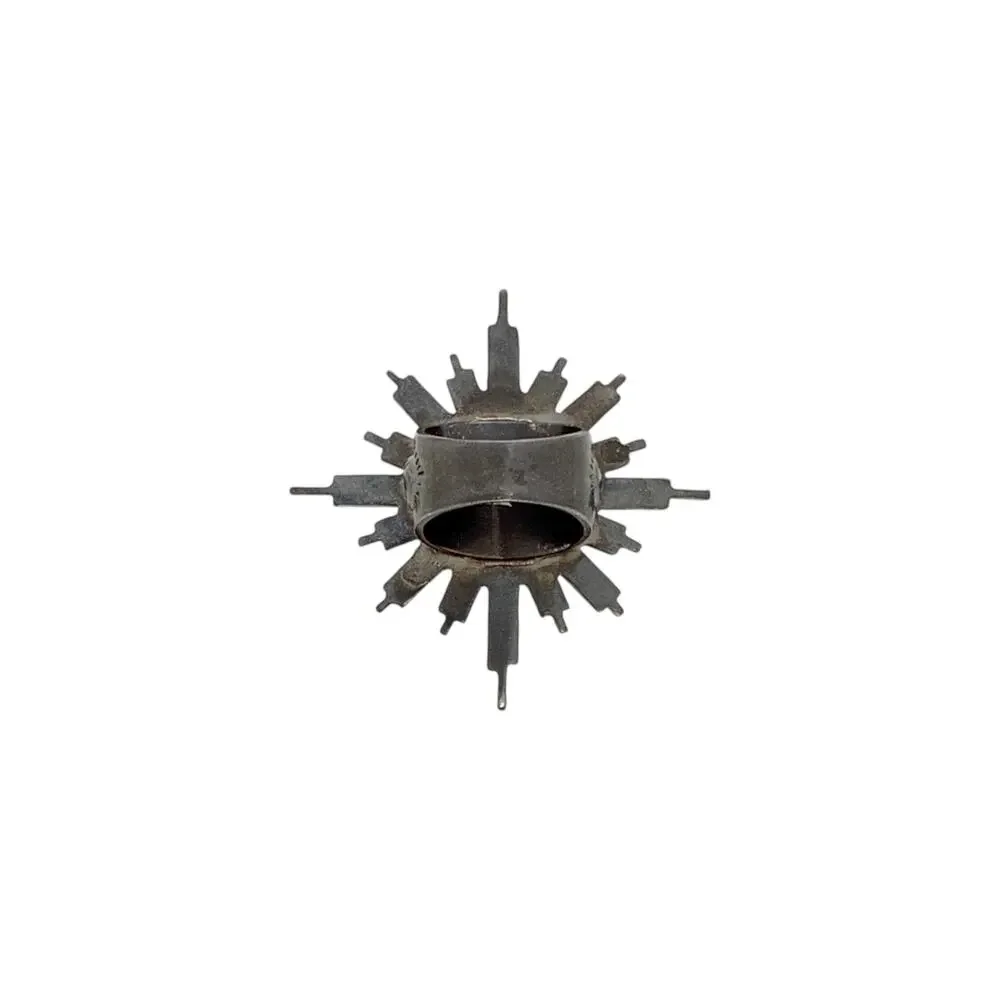 VIRGINS SAINTS & ANGELS VSA Glorious Ring San Benito Gunmetal Size 7
